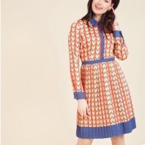 Just My Typist Long Sleeve Shirt Dress - ModCloth